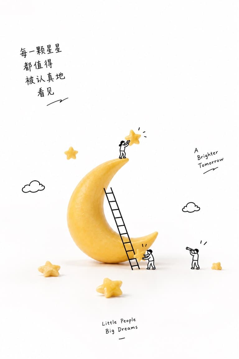 小人和月亮